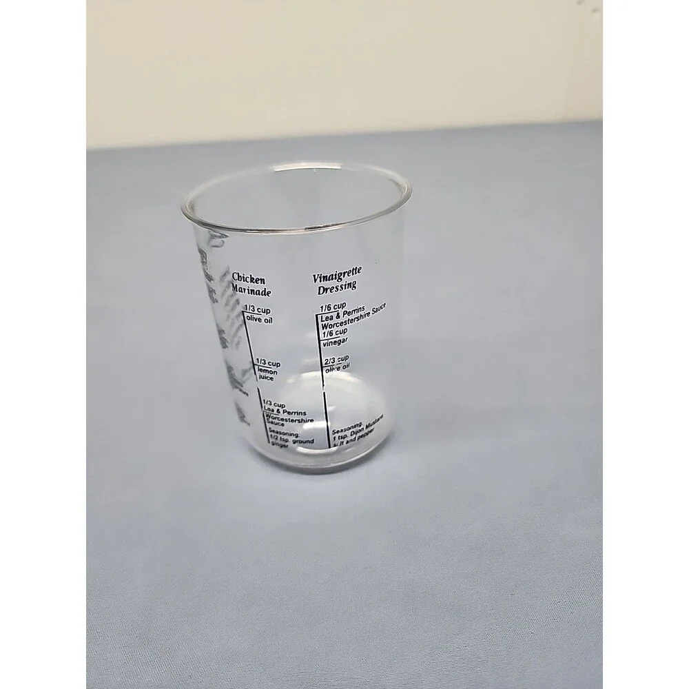 Lea & Perrins Marinade Recipe Measuring Cup Promo Item Rare